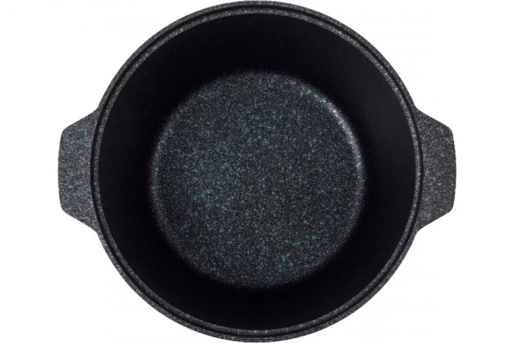 Кастрюля-жаровня Kukmara 4л Granit Ultra blue