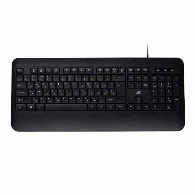 Клавиатура проводная / 2E Keyboard KS109 USB Black