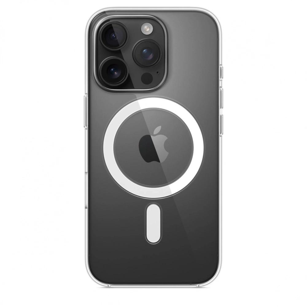 Оригинальный чехол для Iphone 16 Pro Clear Case with MagSafe (прозрачный)