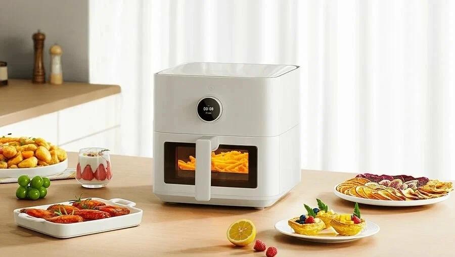 Аэрогриль Xiaomi Smart Air Fryer 5.5L White Eu