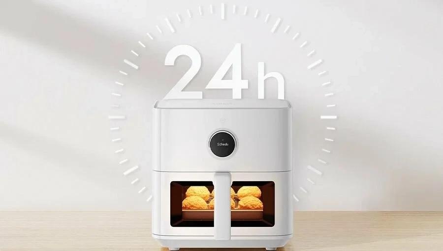 Аэрогриль Xiaomi Smart Air Fryer 5.5L White Eu