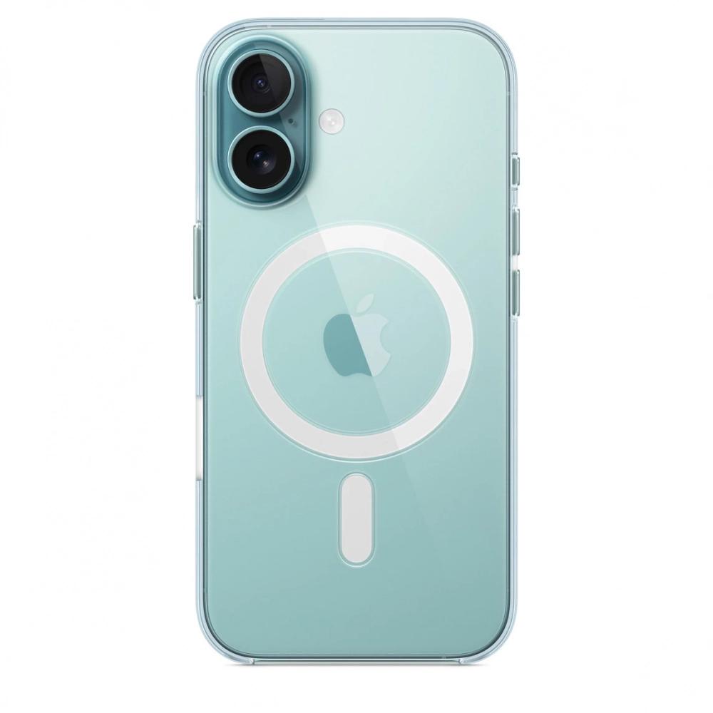 Оригинальный чехол для Iphone 16 Clear Case with MagSafe (прозрачный)