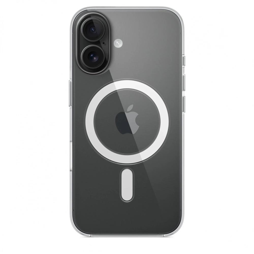Оригинальный чехол для Iphone 16 Clear Case with MagSafe (прозрачный)
