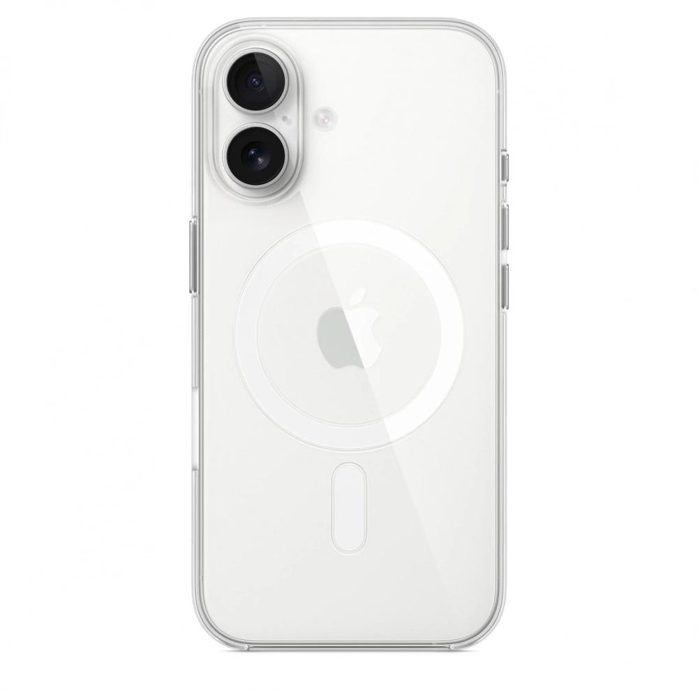 Оригинальный чехол для Iphone 16 Clear Case with MagSafe (прозрачный)