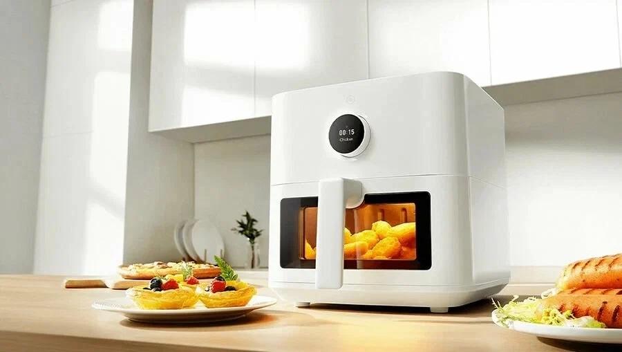 Аэрогриль Xiaomi Smart Air Fryer 5.5L White Eu