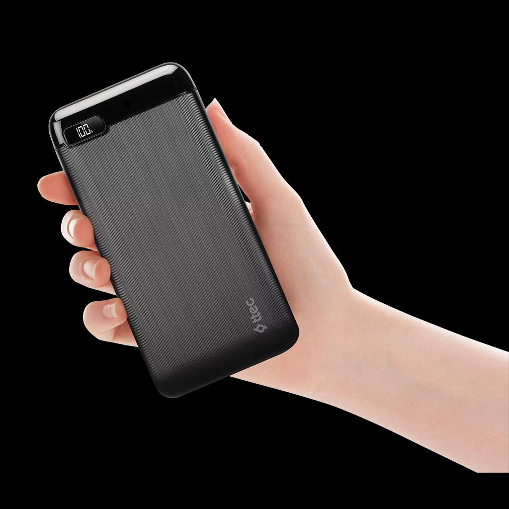 Power bank TTEC PowerSlim LCD PD 10000 mAh 2BB185S (черный) акция