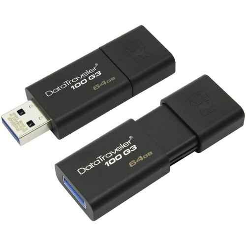 Флеш Накопитель Kingston DT100G3 USB 3.0 64GB