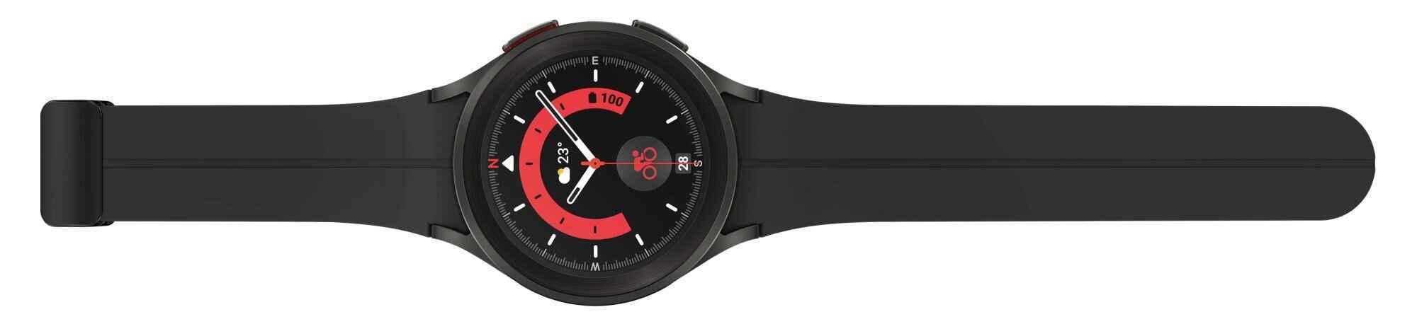 Умные часы Galaxy Watch 5 Pro 45мм R920 (черный титан)