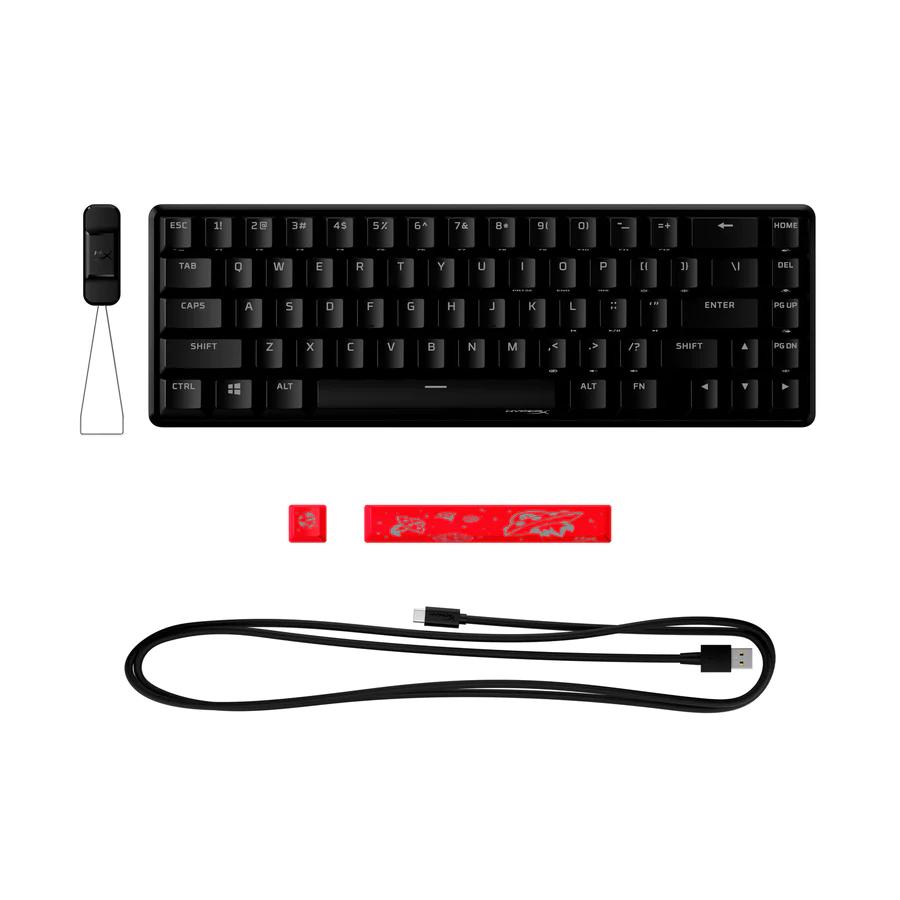 Игровая клавиатура HyperX Alloy Origins 65 (Красные свитчи)