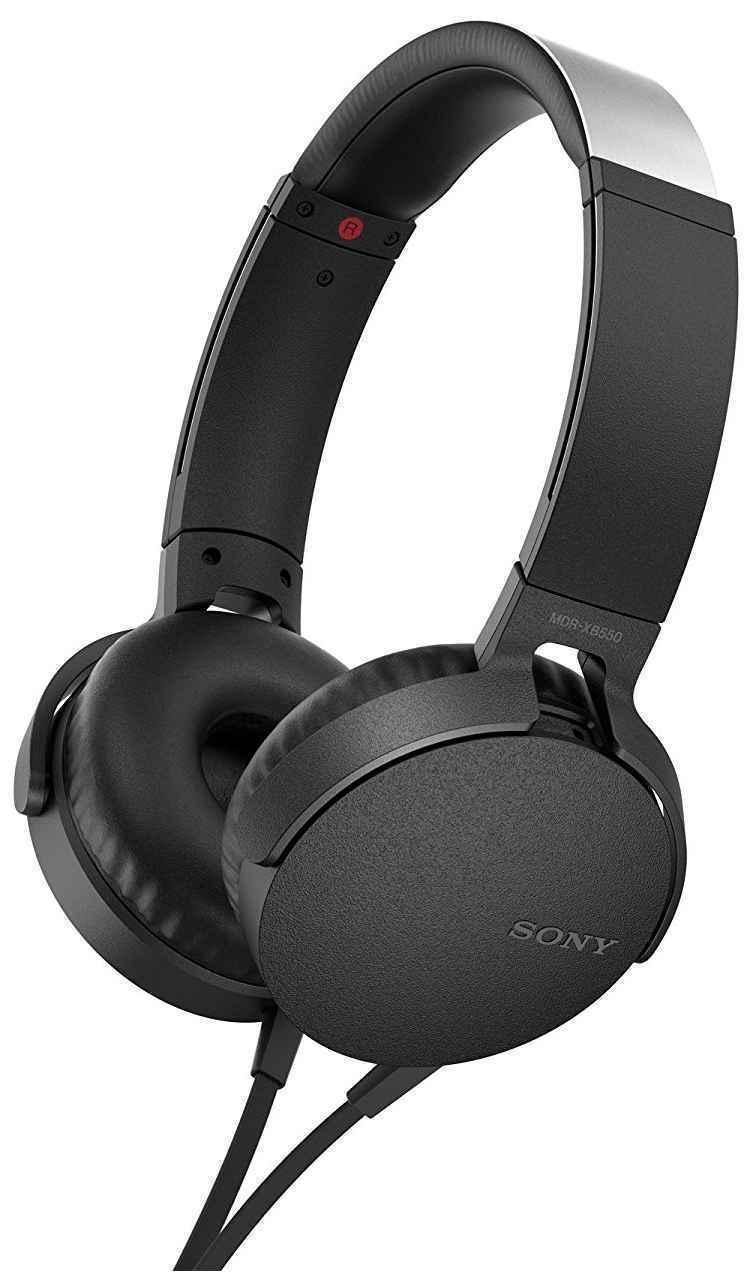 Полноразмерные наушники Sony MDR-XB550AP (черный)