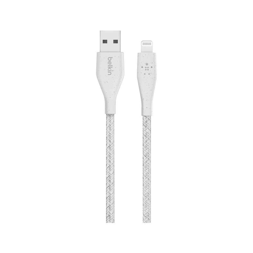 Кабель для зарядки Belkin Duratek Plus Lighting (F8J236bt04-WHT)