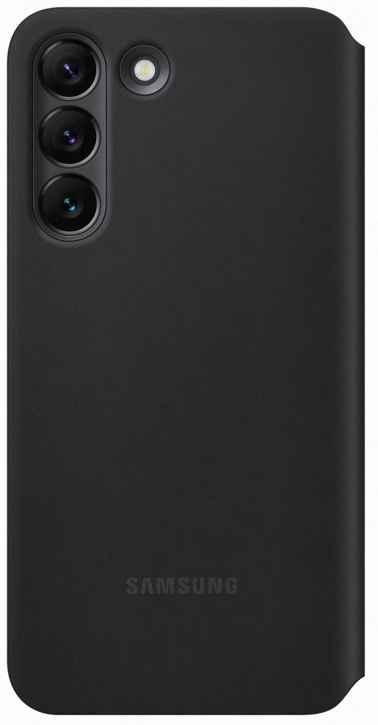 G'ilof Smart Clear View Cover S22 qora (EF-ZS901CBEGRU)