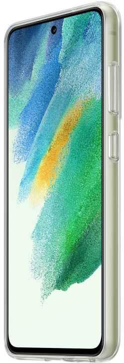 Чехол Clear Cover S21 FE прозрачный (EF-QG990CTEGRU)