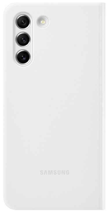 Оригинальный чехол Smart Clear View Cover Galaxy S21 FE (белый)