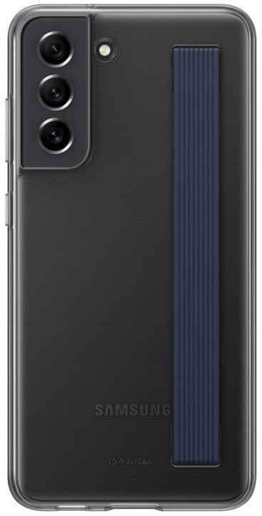 Оригинальный чехол Slim Strap Cover для Galay S21 FE (серый)