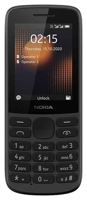 Телефон Nokia 215 LTE TA-1272 DS чёрный