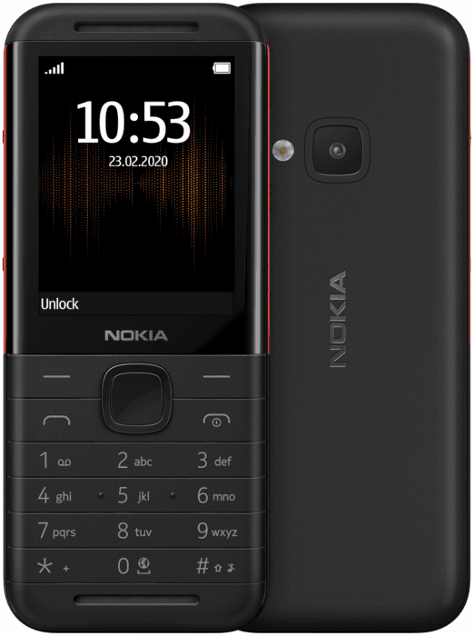 Телефон Nokia 5310 TA-1212 DS чёрный-красный