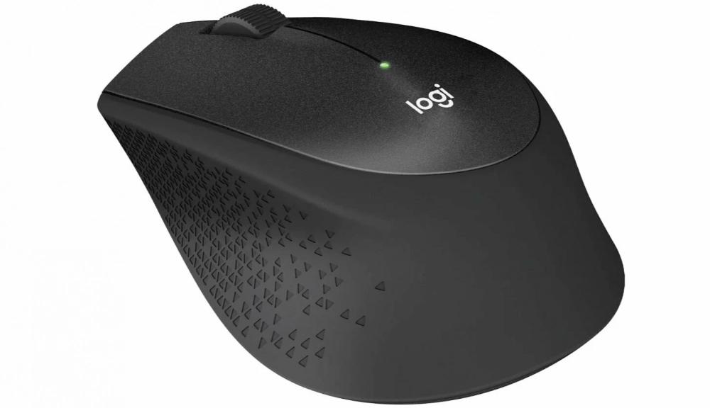 Мышь беспроводная Logitech M330 SILENT PLUS черный