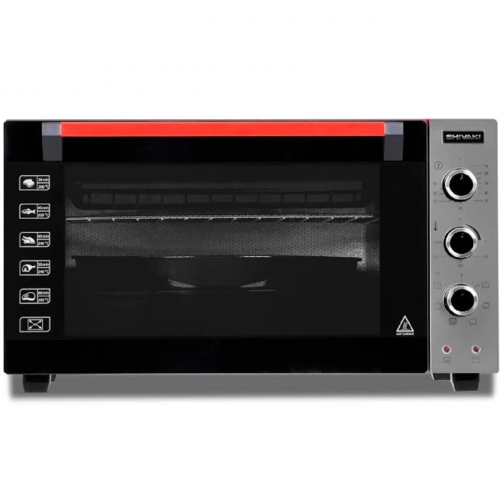 Mini pech Shivaki 4218L INX/qora/qizil