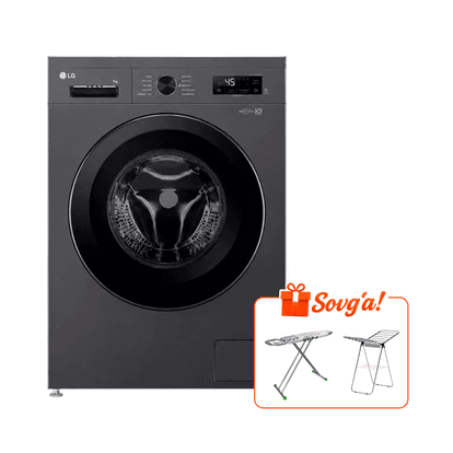 Стиральная машина LG F2Y1HS6J 7кг (серый)