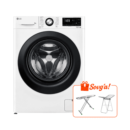 Стиральная машина LG 8кг F2V3PS6W (Белый)