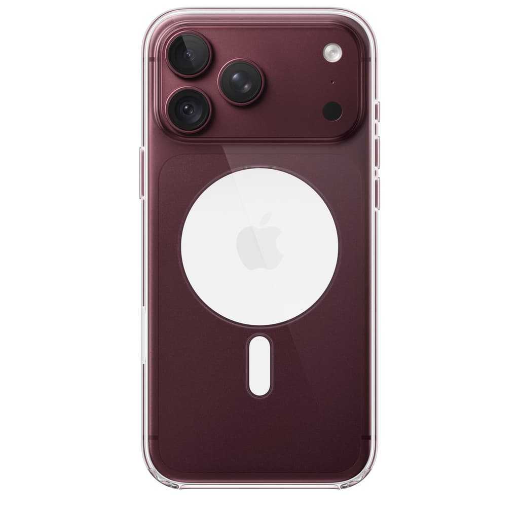 Оригинальный чехол для Iphone 18 Pro Max Clear Case with MagSafe Model A3730 (прозрачный)