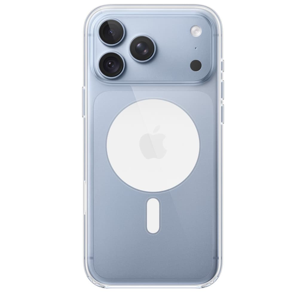 Оригинальный чехол для Iphone 18 Pro Max Clear Case with MagSafe Model A3730 (прозрачный)