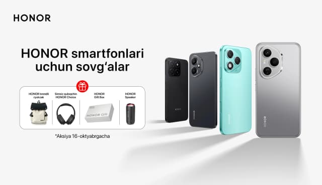 Honor smartfoni uchun sovg'alar