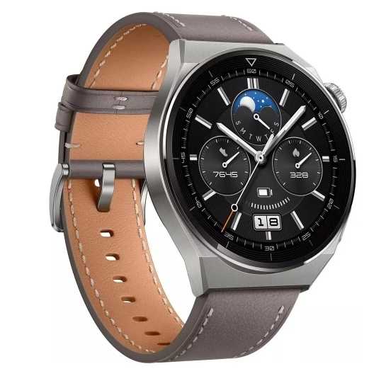 Умные часы Huawei GT-3 Pro Light Titanium 46мм (серый)