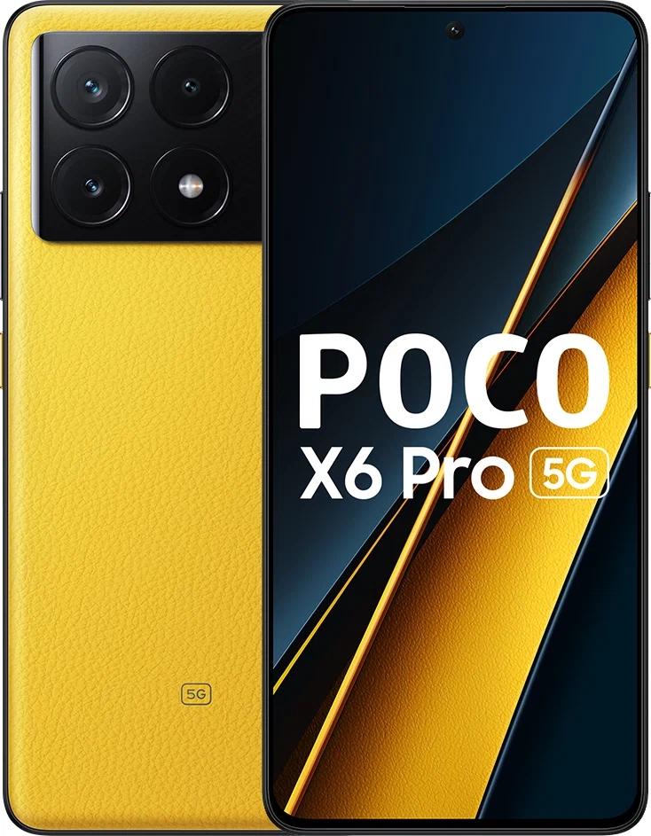 Смартфон Xiaomi Poco X6 Pro 8/256GB Желтый (5G)