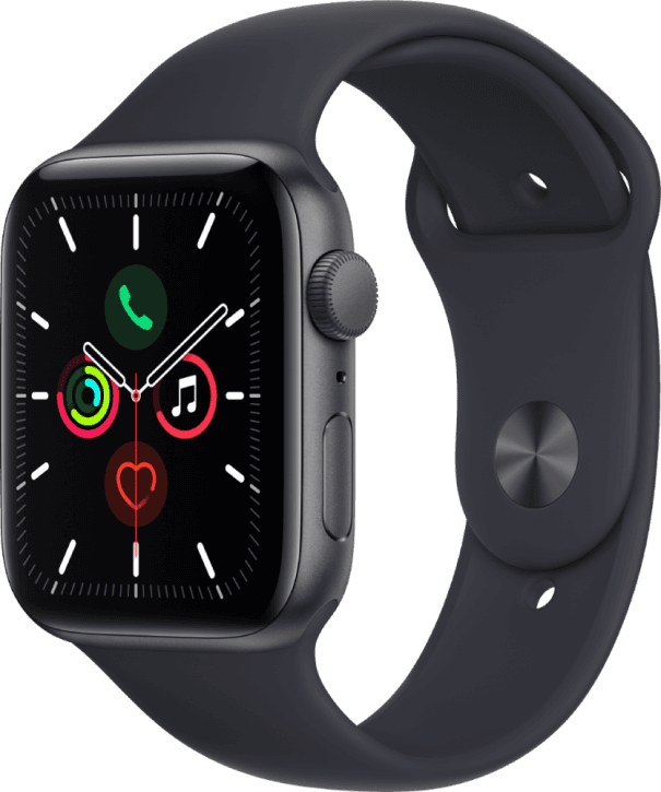 Умные часы Apple Watch SE 44мм (серый космос)