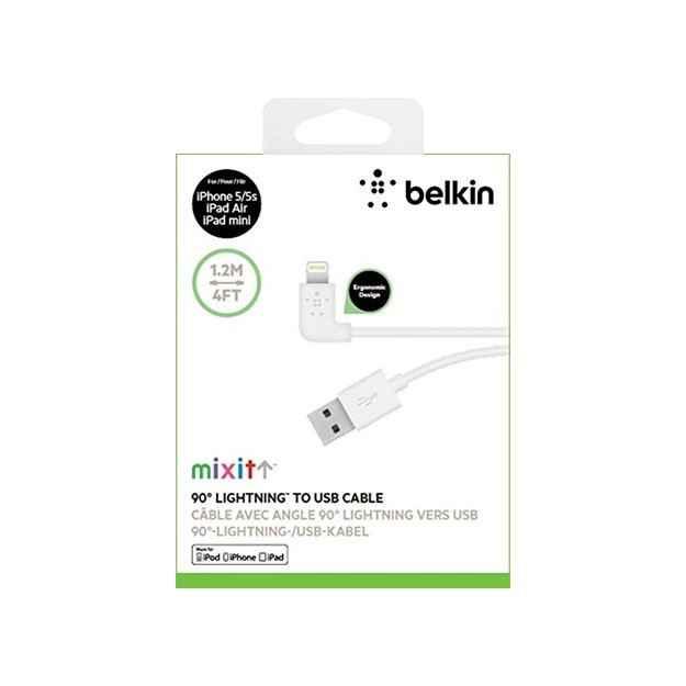 Кабель для зарядки Belkin Mixit Lighting (F8J147bt04-WHT)