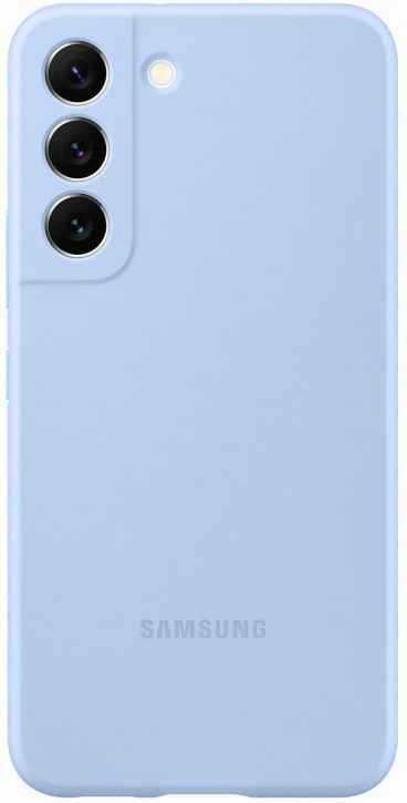 Чехол Silicone Cover S22 арктический голубой (EF-PS901TLEGRU)