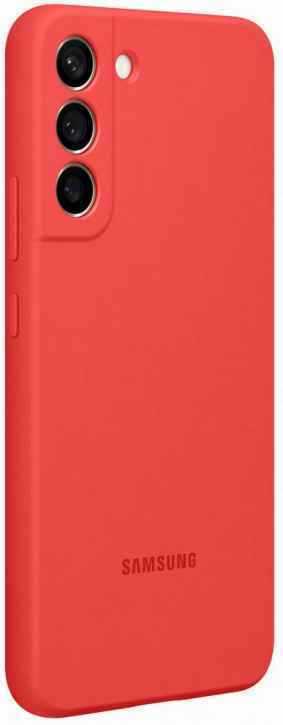 Чехол Silicone Cover S22 Plus ярко-красный (EF-PS906TPEGRU)