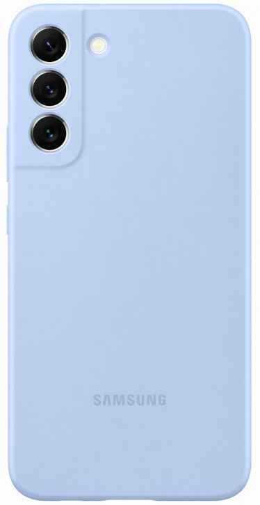 Чехол Silicone Cover S22+ EF-PS906TLEGRU (арктический голубой)