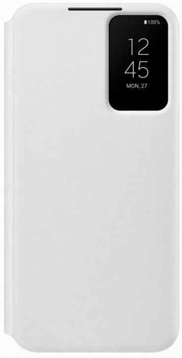 Чехол Smart Clear View Cover Galaxy S22 Plus (белый)