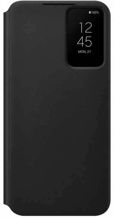 Чехол Smart Clear View Cover Galaxy S22 Plus (черный)