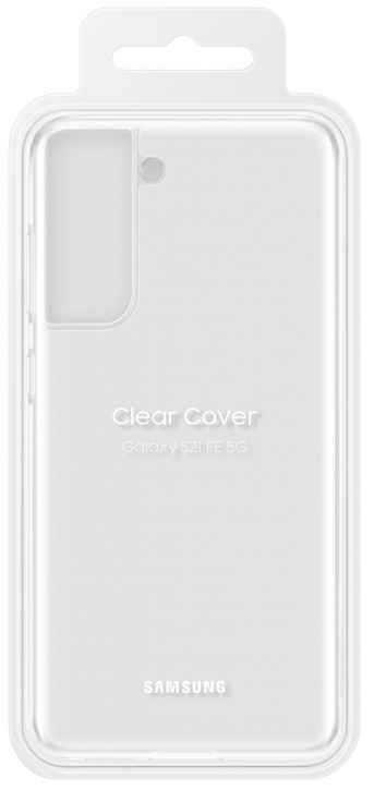 Чехол Clear Cover S21 FE прозрачный (EF-QG990CTEGRU)