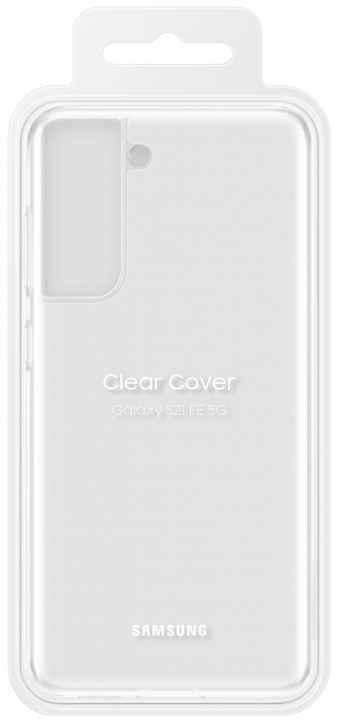 Чехол Clear Cover S21 FE прозрачный (EF-QG990CTEGRU)