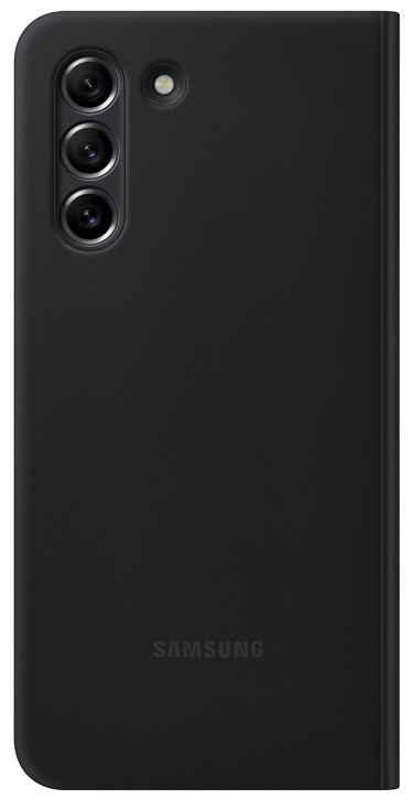 Чехол Smart Clear View Cover Galaxy S21 FE (черный)