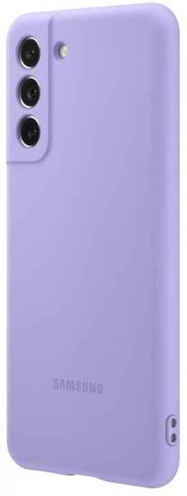 Чехол Silicone Cover Galaxy S21 FE (фиолетовый)
