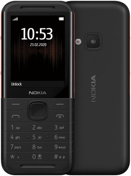 Nokia 5310 DS чёрный красный
