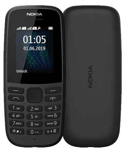 Nokia 105 SS (TA-1203) чёрный